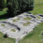 r2025 Montgenevre pumptrack construction creation entreprise chantier été ammenagement vtt bike ride
