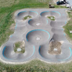 r2025 chantier pumptrack construction creation entreprise chantier été ammenagement vtt bike